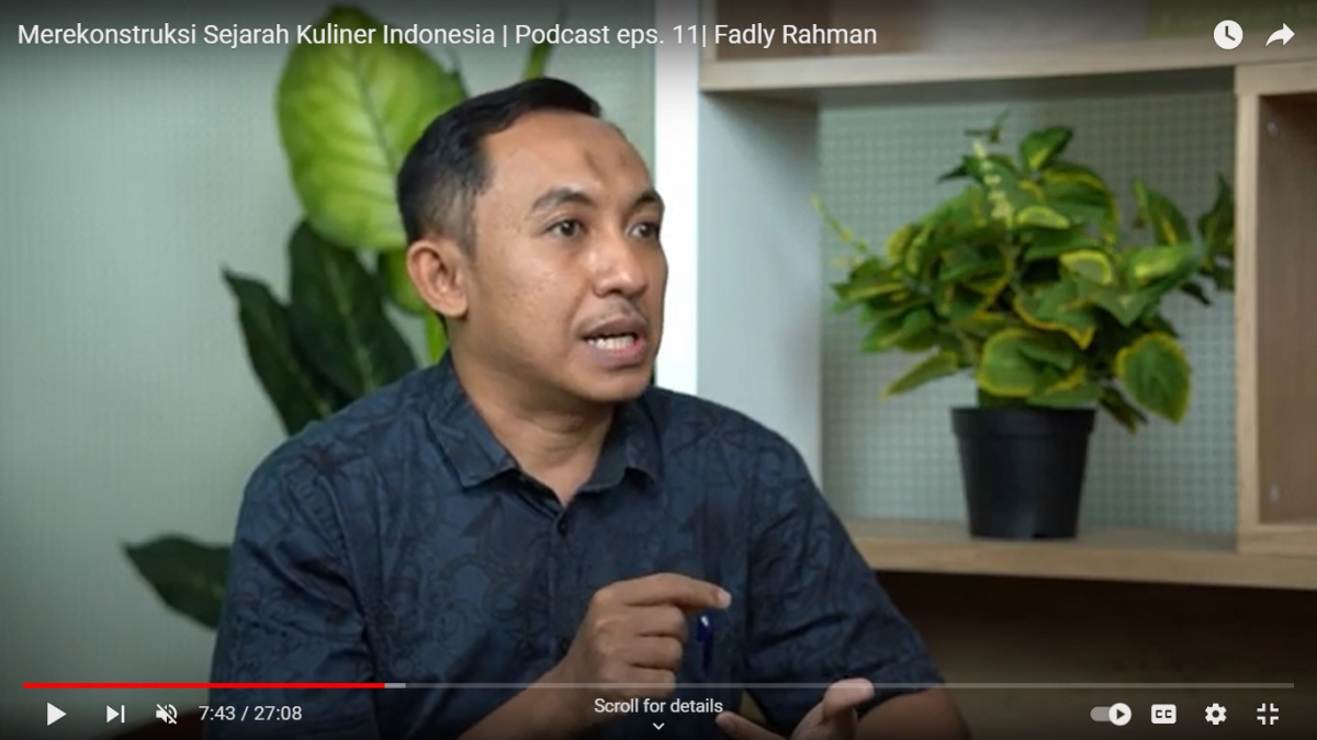 Sinatra Episode 11: Kuliner dan Pangan di Indonesia