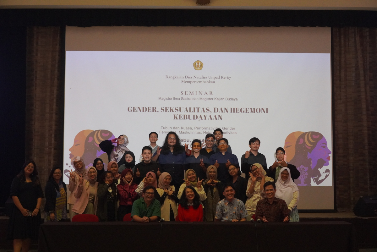 FIB Unpad Organizes Seminar to Commemorate Gender Issues in Literature, Culture, and Media