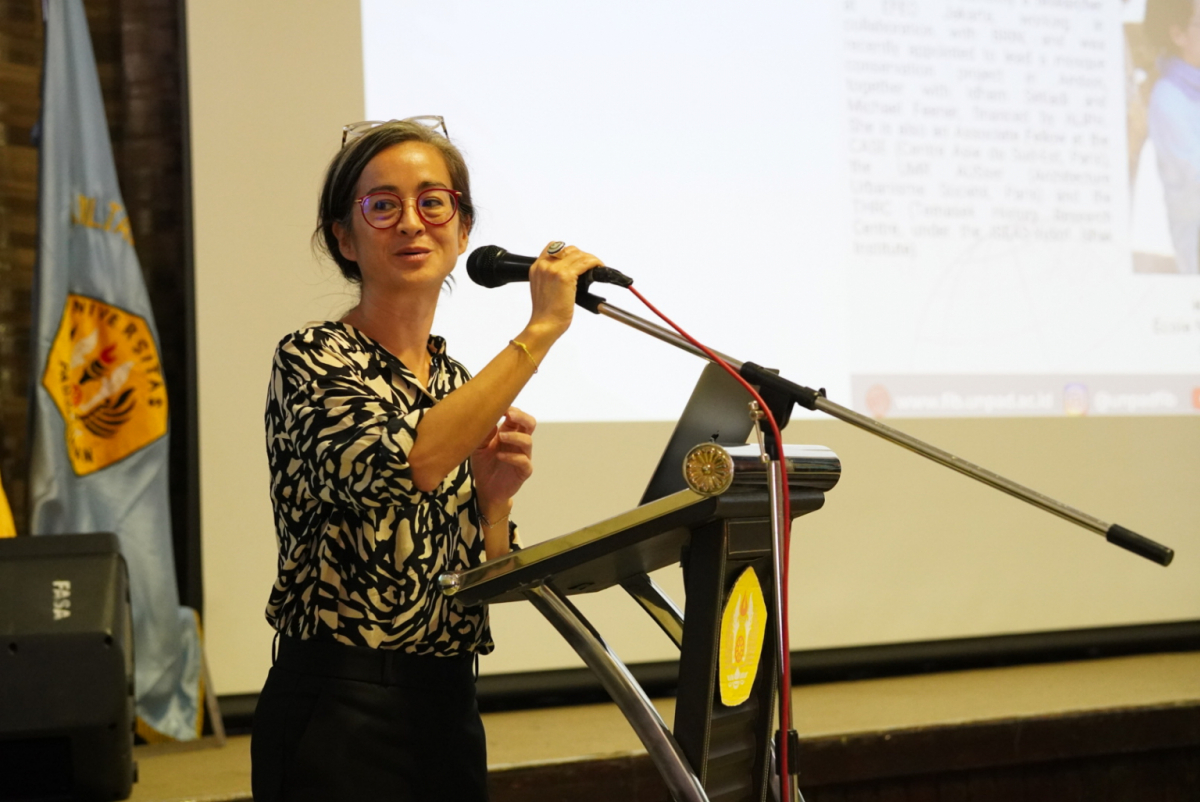 Dr. Hélène Njoto’s Public Lecture at Unpad History Study Program