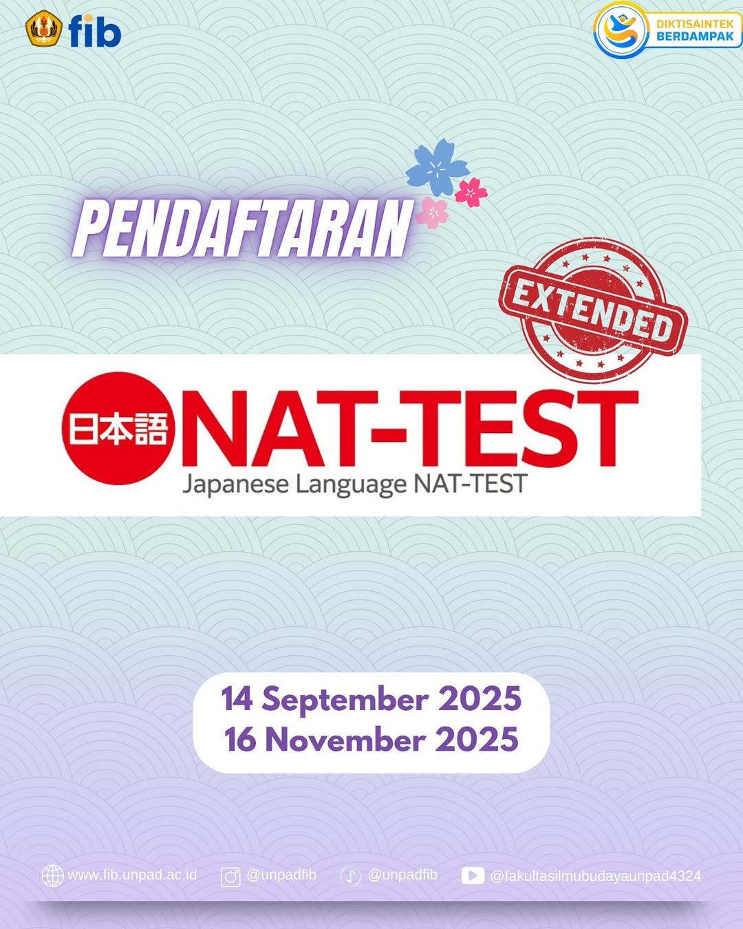 FIB Unpad Strengthens Japanese Language Competency with NAT-TEST: Your Pathway to Global Opportunities